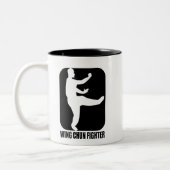 Großmeister - IP Man Wing-Chun-Tasse Zweifarbige Tasse (Links)