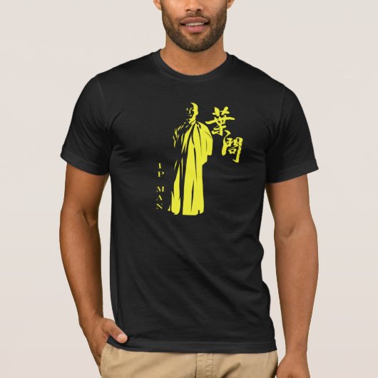 "Großmeister" IP-Mann - Wing Chun-System T-Shirt (Vorderseite)