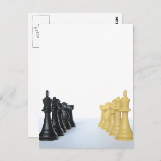 Großmeisterpostkarte Postkarte (Vorne/Hinten)