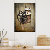 GROSSMOTHER-WASCHMASCHINE POSTER (Küche)