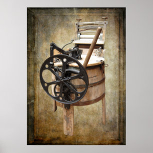 GROSSMOTHER-WASCHMASCHINE POSTER