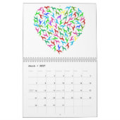 Großmuster-Däne Kalender (Mär 2027)