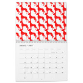 Großmuster-Däne Kalender (Jan 2027)