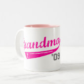 Großmutter 09 zweifarbige tasse (Vorderseite Links)