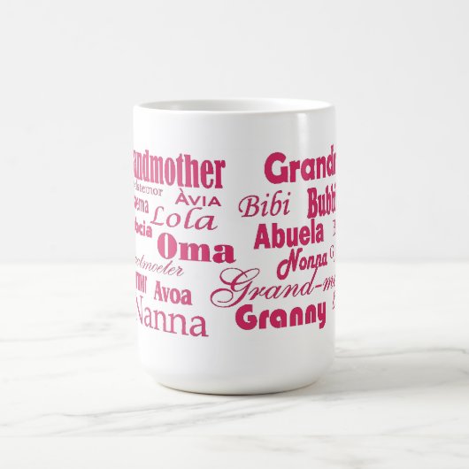 Großmutter #1 kaffeetasse (Mittel)
