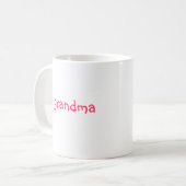 Großmutter #1 kaffeetasse (Vorderseite Links)