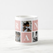 Großmutter 5 Foto Collage Gran Tasse (Mittel)