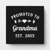 Großmutter Abuela Nonna Nanna promovierte nach Oma Fotoplatte (Vorderseite)