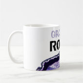 *~* Großmutter-Achat schaukelt Steinstein Kaffeetasse (Links)