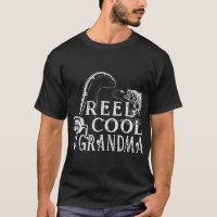 Großmutter Angeln Vintage Retro Motiv für Damen