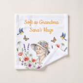 Großmutter-Badetuch Badhandtuch Set (Waschlappen)