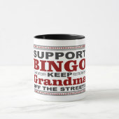 Großmutter-Bingo-Kaffee-Tasse Tasse (Zentrum)