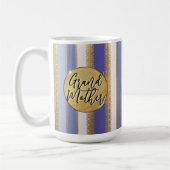 Großmutter Blue Bougie Stripes Tasse (Links)