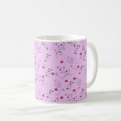 Großmutter-Blumengartenmuster Kaffeetasse (VorderseiteRechts)