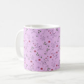 Großmutter-Blumengartenmuster Kaffeetasse (Vorderseite Links)
