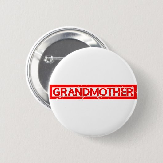 Großmutter-Briefmarke Button (Vorne & Hinten)
