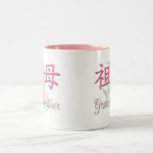 Großmutter (chinesisch) zweifarbige tasse (Mittel)