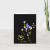 Großmutter Delikate Blumen (Rückseite)