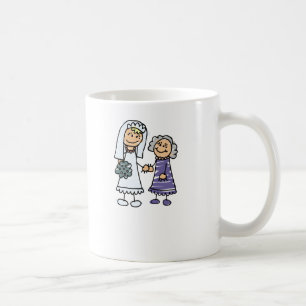 Großmutter der Braut am Hochzeitstag Kaffeetasse