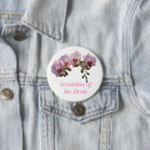 Großmutter der Braut/Bräutigam Button (Beispiel)