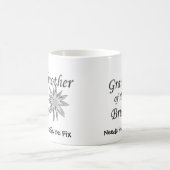 Großmutter der Braut Funny Kaffeetasse (Mittel)