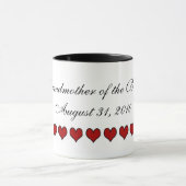 Großmutter der Braut | Hochzeit Tasse (Zentrum)