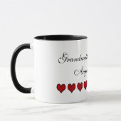 Großmutter der Braut | Hochzeit Tasse (Links)