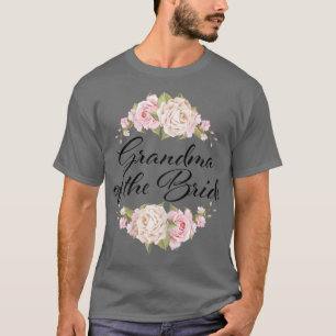 Großmutter der Braut T-Shirt für Frauen Oma der Br