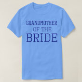 Großmutter der Bride Coordinating Wedding Par T-Shirt (Design vorne)