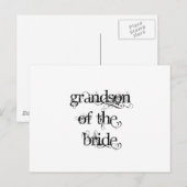 Großmutter der Bride Postkarte (Vorne/Hinten)