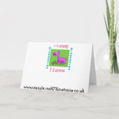 Großmutter der frohen Weihnachten (Rückseite)