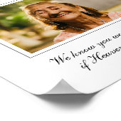 Großmutter der Gedenkfeier zum Foto Poster (Ecke)