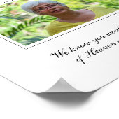 Großmutter der Groom-Foto-Gedenkfeier Poster (Ecke)