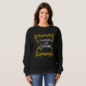Großmutter der Groom Matching Bachelore Sweatshirt (Vorne ganz)