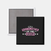 Großmutter der Groom Matching Bachelorette Par Magnet (Vorderseite/Rückseite)