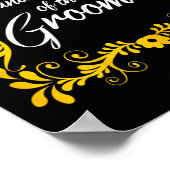 Großmutter der Groom Matching Bachelorette Par Poster (Ecke)