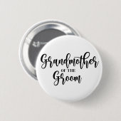 Großmutter der Groom-Taste Button (Vorne & Hinten)