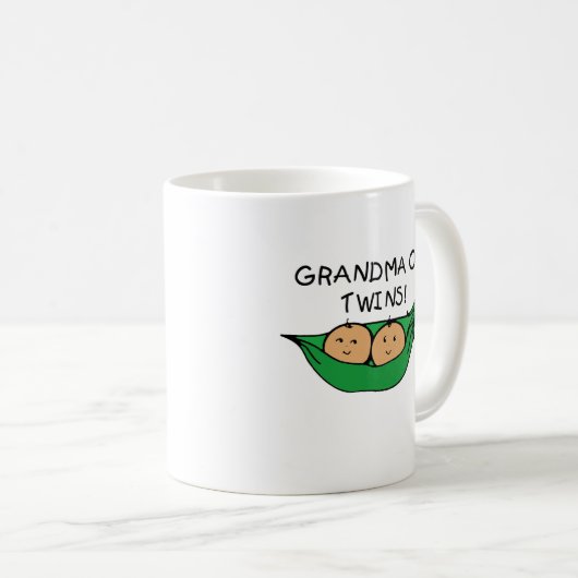 Großmutter der Zwillings-Hülse Kaffeetasse (VorderseiteRechts)