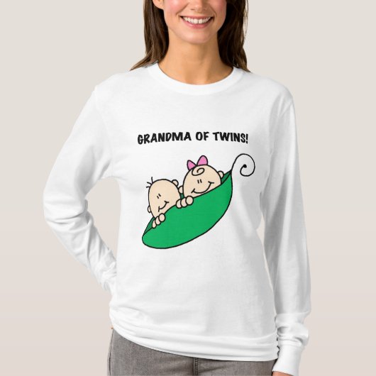 Großmutter der Zwillings-T-Shirts und der T-Shirt (Vorderseite)