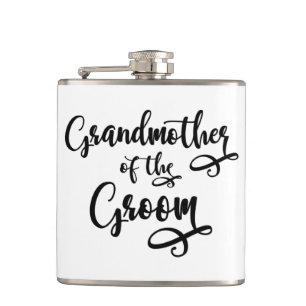 Großmutter des Bräutigams Flachmann