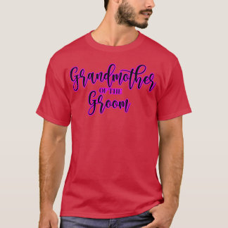 Großmutter des Bräutigrosa-Textes T-Shirt