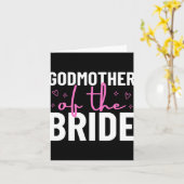 Großmutter des Brautparty Hochzeit Marria Karte (Gelbe Blume)