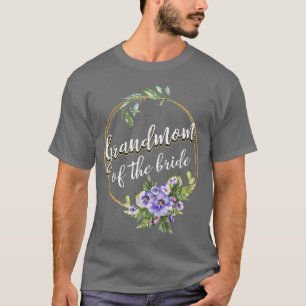 Großmutter des Brautparty Hochzeit T-Shirt