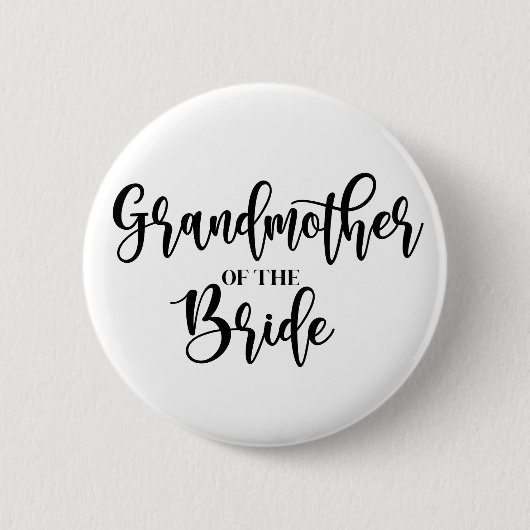 Großmutter des Bride Button (Vorderseite)