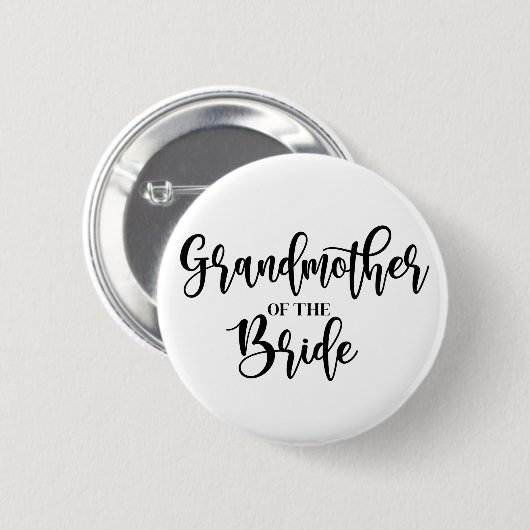 Großmutter des Bride Button (Vorne & Hinten)