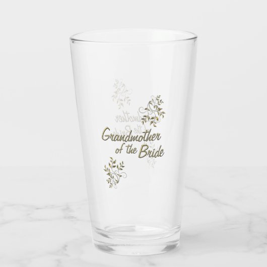 Großmutter des Bridglases Glas (Rückseite)