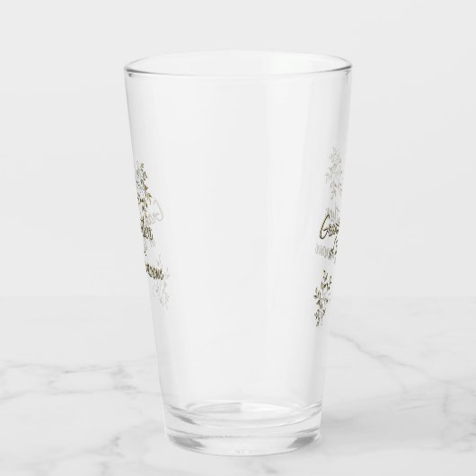 Großmutter des Groomglas Glas (Rechts)