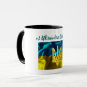 Großmutter des Ukrainer-#1 Tasse (Vorderseite Links)