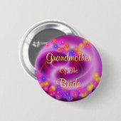 Großmutter des Wirblen Herzens Button (Vorne & Hinten)