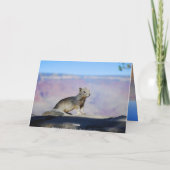 Großmutter, du bist Grand! Grand Canyon Birthday Karte (Rückseite)